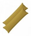 vidaXL Cushion with Pillow HOUTEN 2 pcs Light Green Faux Linen — Size: 40 x 145 cm