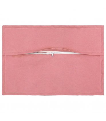 vidaXL Cushion with Pillow HOUTEN 2 pcs Pink Faux Linen — Size: 50 x 75 cm