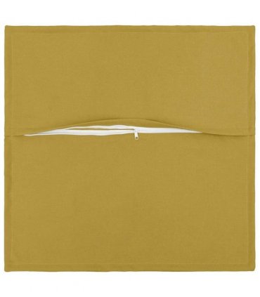 vidaXL Cushion with Pillow HOUTEN 6 pcs Light Green Faux Linen — Size: 35 x 35 cm