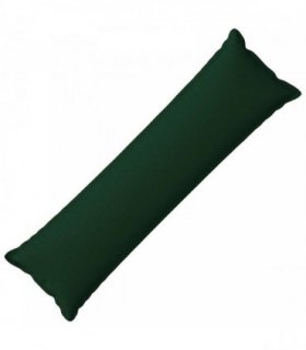 vidaXL Cushion with Pillow HOUTEN Dark Green 40 x 145 cm Faux Linen