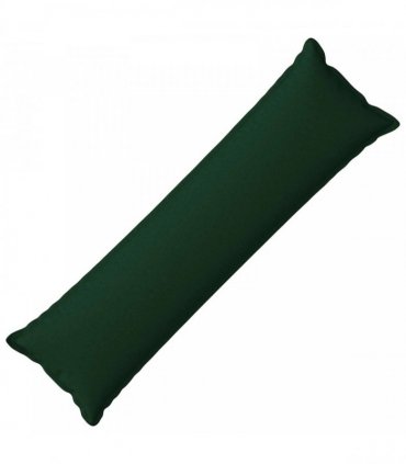vidaXL Cushion with Pillow HOUTEN Dark Green 40 x 145 cm Faux Linen