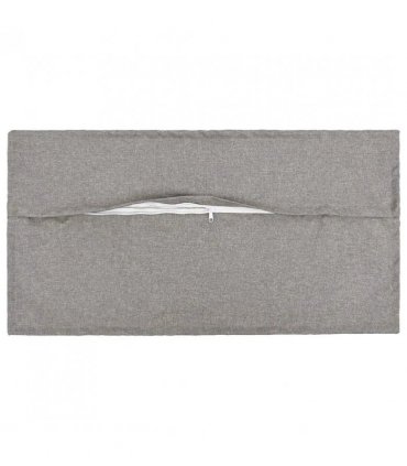 vidaXL Cushion with Pillow HOUTEN 6 pcs Cloud Grey Faux Linen — Size: 40 x 70 cm