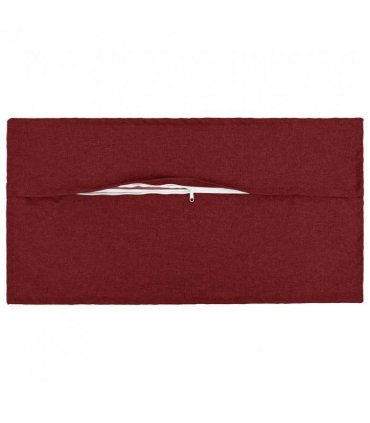 vidaXL Cushion with Pillow HOUTEN 6 pcs Wine Red Faux Linen — Size: 40 x 70 cm