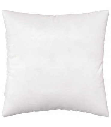 vidaXL Cushion with Pillow HOUTEN 2 pcs Light Grey Faux Linen — Size: 70 x 70 cm
