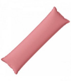 vidaXL Cushion with Pillow HOUTEN Pink 40 x 145 cm Faux Linen
