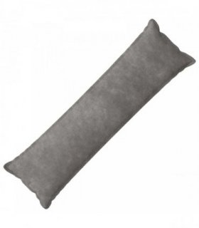 vidaXL Cushion HOUTEN Light Grey 40 x 145 cm Microfiber Fleece