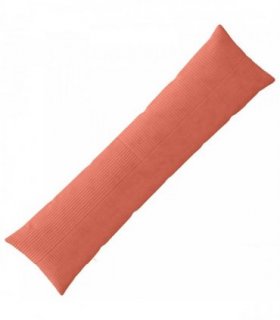 vidaXL Cushion Cover ALMELO Red Orange 40 x 145 cm Corduroy