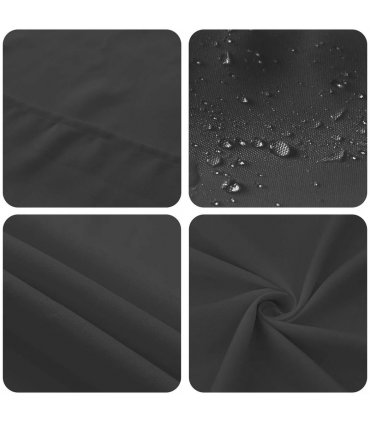 vidaXL Table Cloth Rectangular Dark Grey 140 x 220 cm Polyester