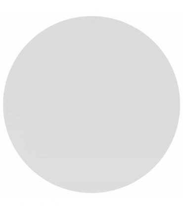 vidaXL Table Cloth Round White Ø 140 cm Polyester