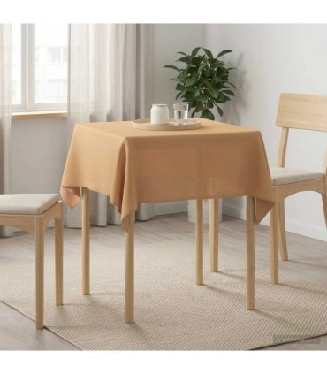 vidaXL Table Cloth 5 pcs Square Beige 110 x 110 cm Polyester