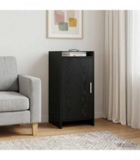 vidaXL Sideboard Black Oak 40 x 36 x 80 cm Engineered Wood