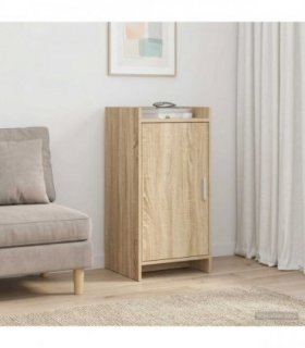 vidaXL Sideboard Sonoma Oak 40 x 36 x 80 cm Engineered Wood
