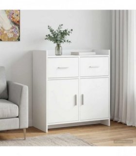 vidaXL Sideboard White 75 x 36 x 80 cm Engineered Wood