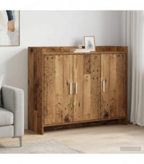 vidaXL Sideboard Old Wood 98.5 x 33 x 80 cm Engineered Wood