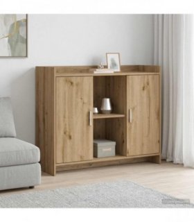 vidaXL Sideboard Artisan Oak 98.5 x 33 x 80 cm Engineered Wood