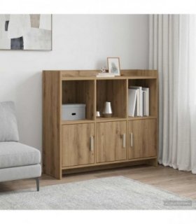vidaXL Sideboard Artisan Oak 98.5 x 33 x 80 cm Engineered Wood — V0672370208
