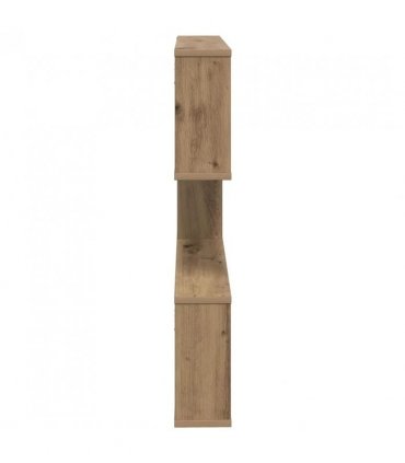 vidaXL Wall Shelf Artisan Oak 80 x 12 x 79.5 cm Engineered Wood — Model: Tall multi-tier design