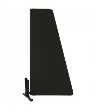 vidaXL Back cushion SOEST 100% Polyester Black 120 x 20 x 40 cm — V0672372256