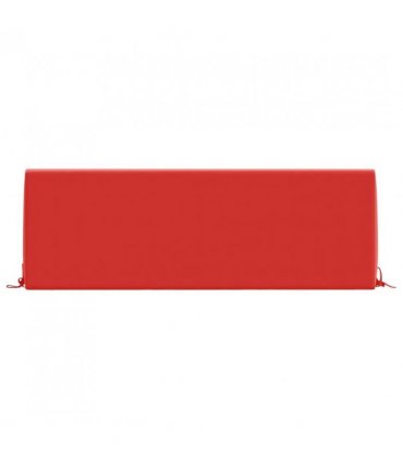 vidaXL Back cushion SOEST 100% Polyester Red 120 x 20 x 40 cm