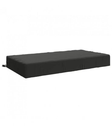vidaXL Seat Cushion SOEST 100% Polyester Anthracite 120 x 60 x 15 cm
