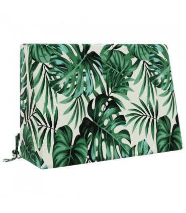 vidaXL Back cushion SOEST 100% Polyester Leaf pattern 60 x 20 x 40 cm