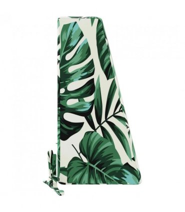 vidaXL Back cushion SOEST 100% Polyester Leaf pattern 60 x 20 x 40 cm