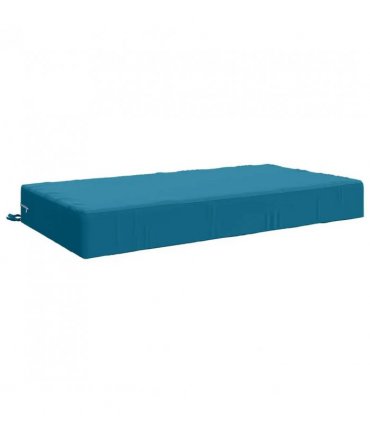 vidaXL Seat Cushion SOEST 100% Polyester Light blue 120 x 60 x 15 cm