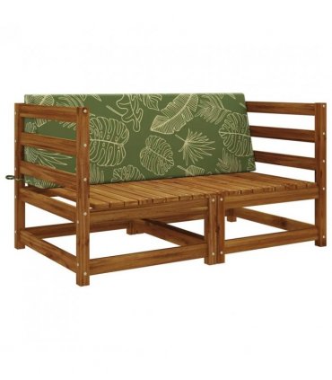 vidaXL Back cushion SOEST 100% Polyester Leaf design 120 x 20 x 40 cm