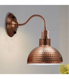Retro Copper Wall Lights & Lamps – Antique Brass & Copper Sconces ~3678