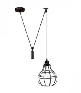 Hanging Pendant Lamp Retro Industrial Vintage Light — Size: without bulb
