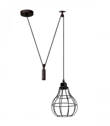Hanging Pendant Lamp Retro Industrial Vintage Light — Size: without bulb