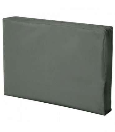 Rattan Garden Wicker Patio Furniture Cushion Cover Sofa Cover Replacement — Colour: Deep Grey