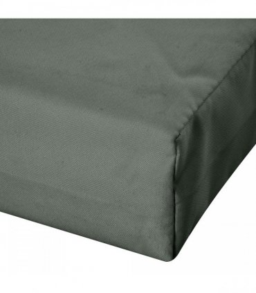 Rattan Garden Wicker Patio Furniture Cushion Cover Sofa Cover Replacement — Colour: Deep Grey