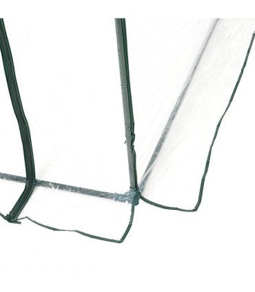 Walk in Transparent Greenhouse, Steel Frame, S size — Size: 2.5m x 2m x 2m