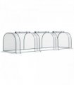 Mini Portable Gardening Flower Plants Greenhouse Warm House — Colour: Dark Green, Size: 350cm x 100cm x 80cm