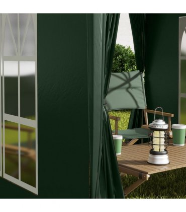 Pop Up Gazebo Canopy, size (2 x 2m)-Green