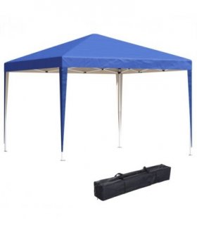 3 x 3m Garden Pop Up Gazebo Marquee Party Tent Wedding Canopy Blue