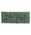 Artificial Leaf Screen Panel, 2.4x1 m-Dark Green — Size: 240cm x 100cm