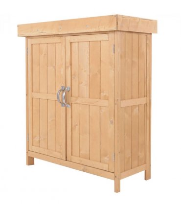 Outdoor Garden Storage Shed, Cedarwood-Burlywood Colour