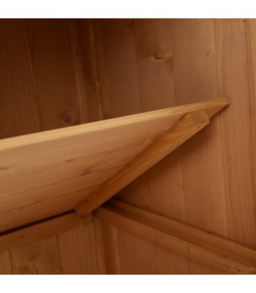 Outdoor Garden Storage Shed, Cedarwood-Burlywood Colour