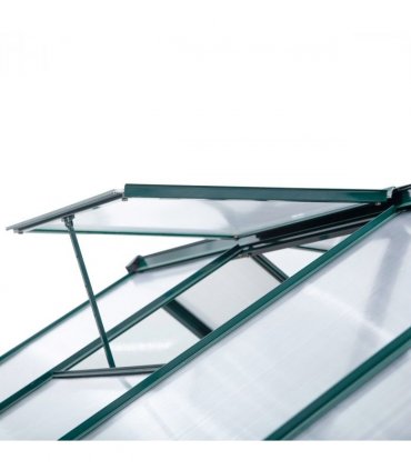 Outsunny 6x10ft Walk-In Polycarbonate Greenhouse Plant Grow Galvanized Aluminium — Size: 312cm x 190cm x 201cm