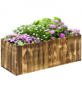 Fir Plant Pot 80Lx 33Wx30H cm — Size: 80L x 33W x 30H (cm)