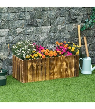 Fir Plant Pot 80Lx 33Wx30H cm — Size: 80L x 33W x 30H (cm)