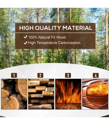 Fir Plant Pot 80Lx 33Wx30H cm — Size: 80L x 33W x 30H (cm)