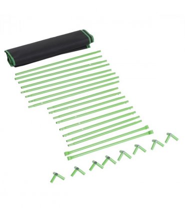 Hydroponic Plant Grow Tent W/ Window Tool Bag, 60L x 60W x 140Hcm-Black/Green — Size: 60cm x 60cm x 140cm