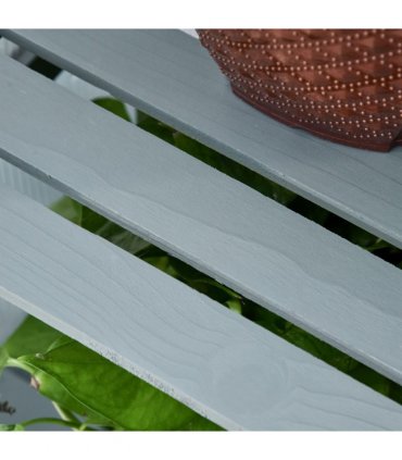 80x47x138cm Wood Cold Frame Greenhouse for Plants PC Board Grey