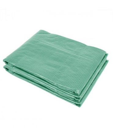 6 x 3 x 2m Greenhouse Replacement Cover ONLY for Tunnel Greenhouse — Size: 6m x 3m x 2m