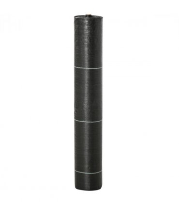 2x50m Weed Barrier Fabric Durable Convenient Design Weed Block Mat — Size: 2m x 50m