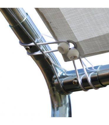 3m x 6m Heavy Duty Galvanized Steel Frame Canopy Vehicle Shelter White