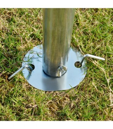 3m x 6m Heavy Duty Galvanized Steel Frame Canopy Vehicle Shelter Grey